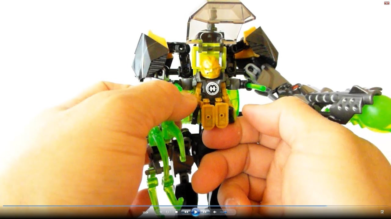 LEGO #44019 Hero Factory ROCKA STEALTH MACHINE review & build video