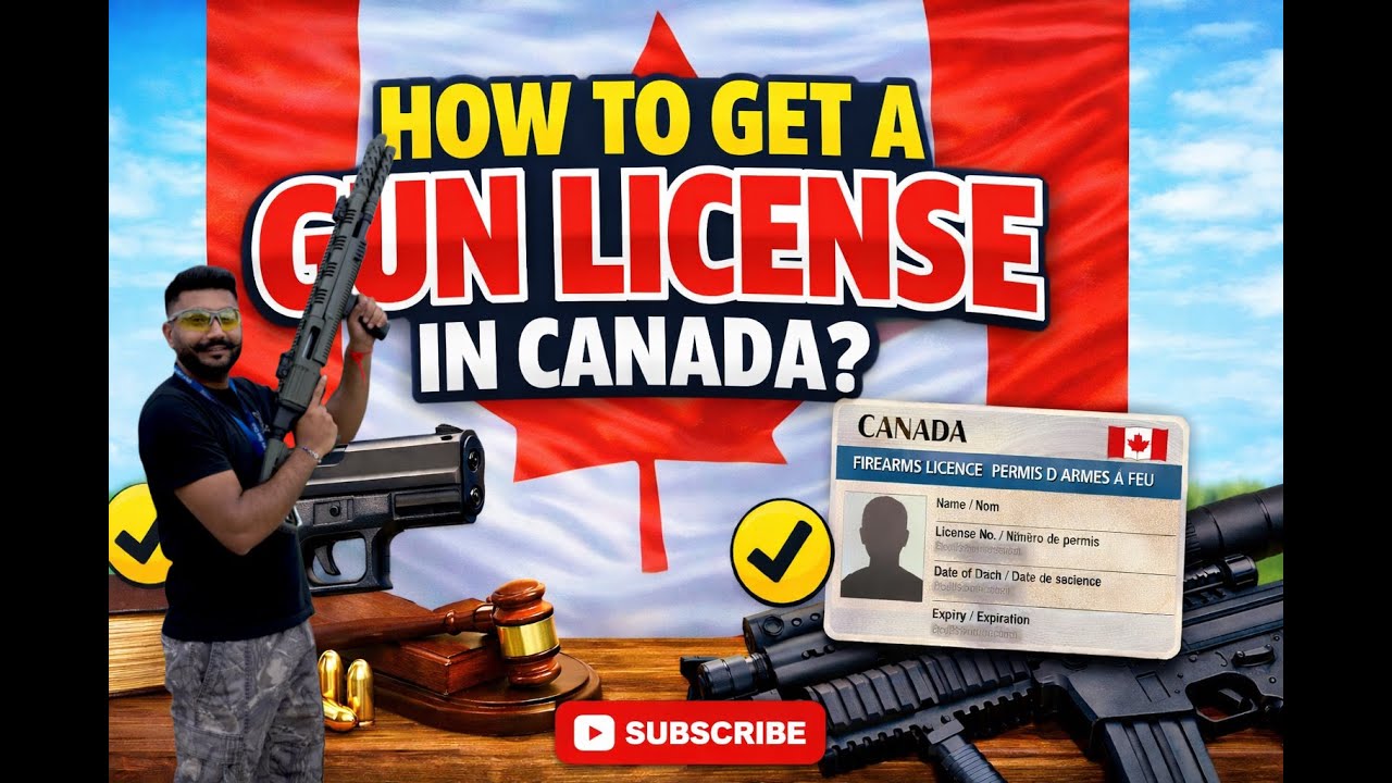 🇨🇦 Gun License in Canada Explained | Legal Process, Rules & Reality 🎙️