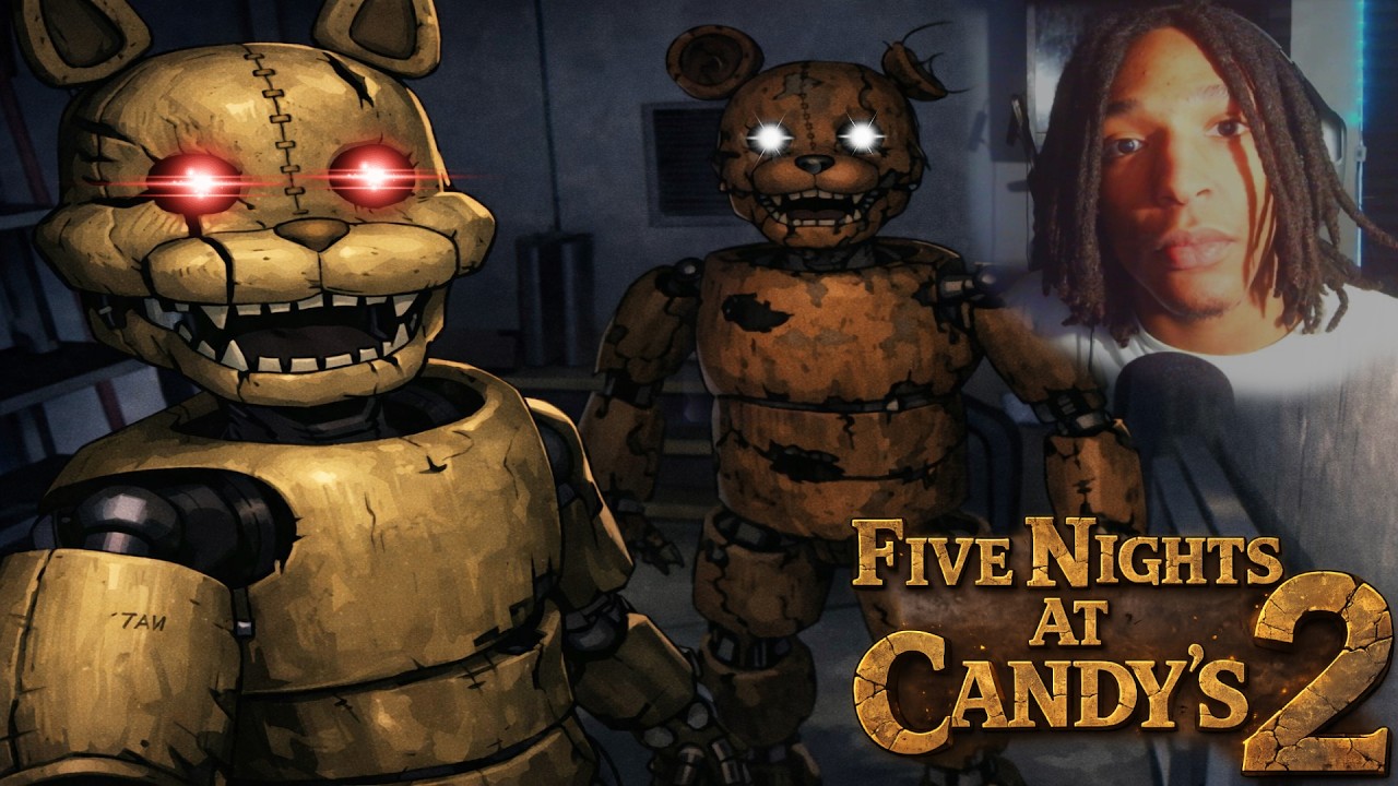 THESE NEW ANIMATRONICS WANT ME DEAD!! - Five Nights At Candy's 2