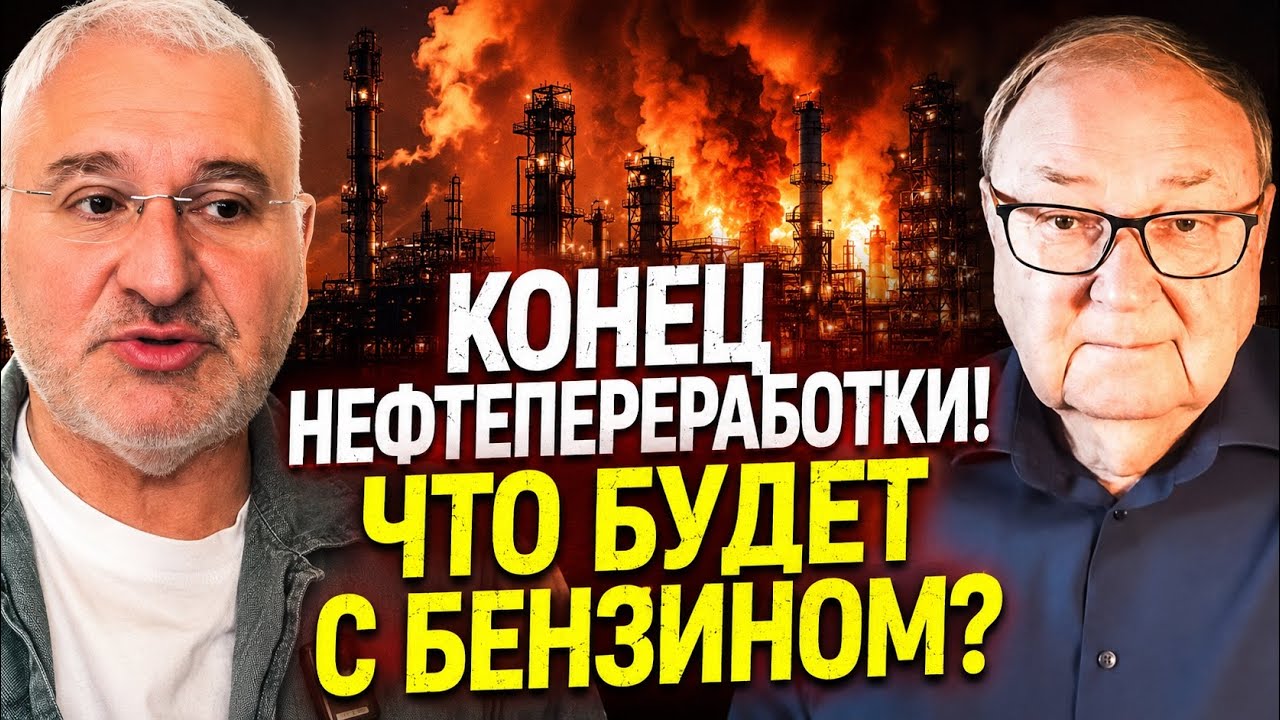 🔥 Крутихин: Коллапс НПЗ и дефицит бензина в РФ. Как удары по Омску изменят добычу нефти?