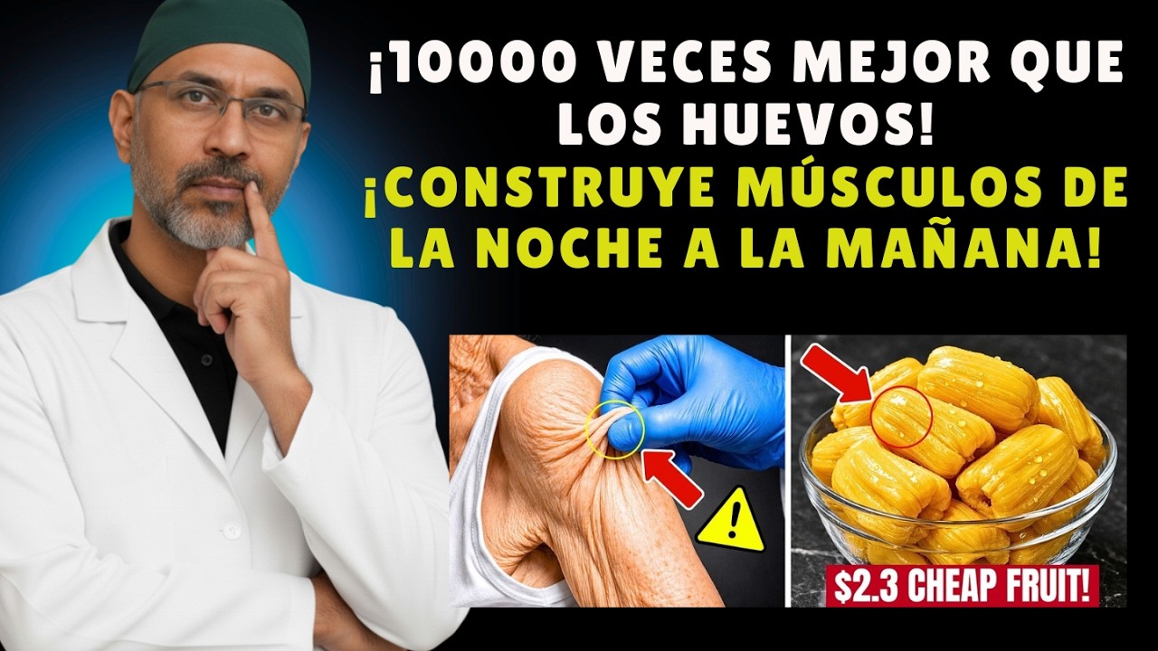 Construye Músculo Después de los 75: La Fruta Proteica que Deja al Huevo Muy Atrás | Salud Senior