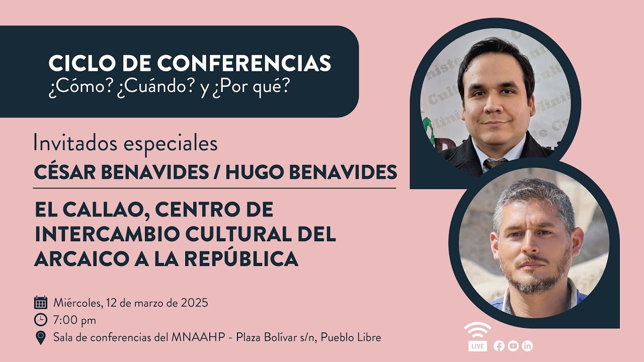 Ciclo de Conferencias, ¿Cómo? ¿Cuándo?  y ¿Por qué?