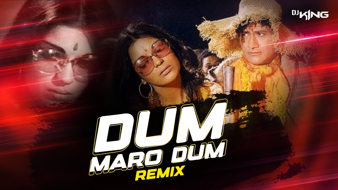 Dum Maro Dum X Simulation | Remix | Dj king | Bollywood Retro Song | Hare Krishna Hare Ram