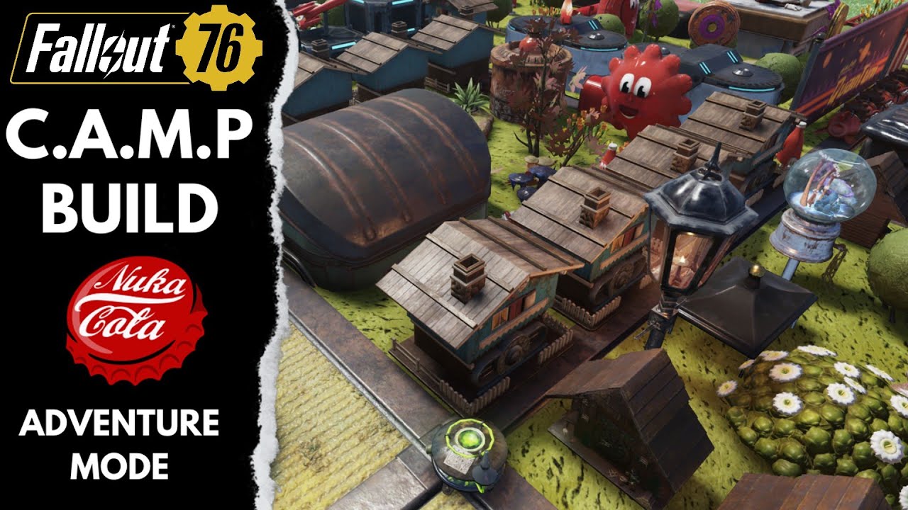 FALLOUT 76 CAMP 30 - NUKA CITY