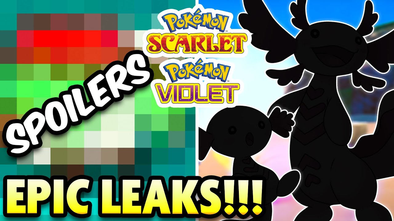 ALL LEAKS SO FAR! BIG LEAK UPDATE for Pokemon Scarlet and Violet!