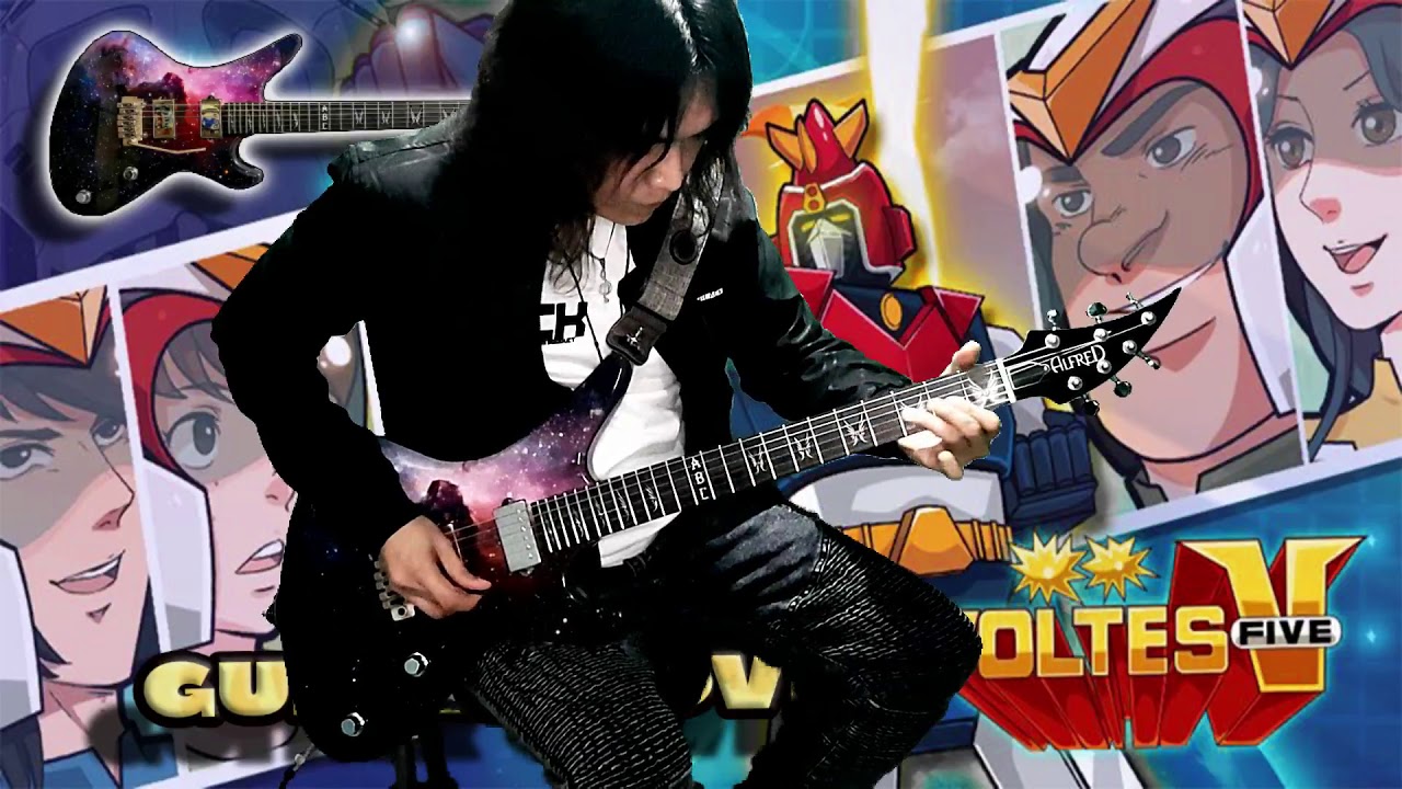 Voltes V Opening Theme Guitar Cover by Alfred B. Erica