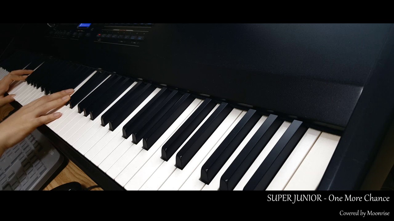 'Super Junior - One More Chance (비처럼 가지마요/슈퍼주니어)' Piano Cover