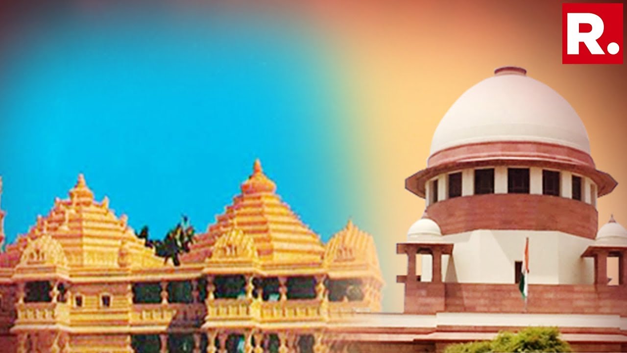 'Mandir Land' Petition Filed By Government Challenged In Supreme Court | Ayodhya Development