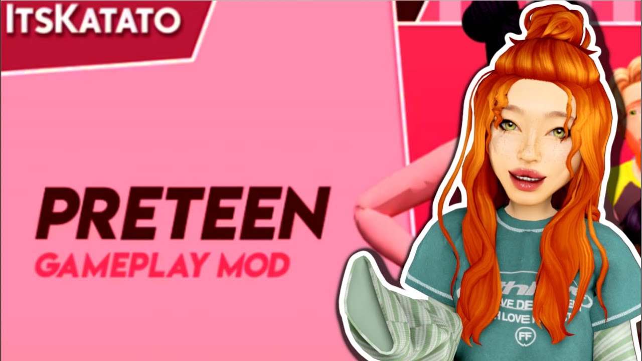 Как установить обновление PreTeen Mod для Sims 4