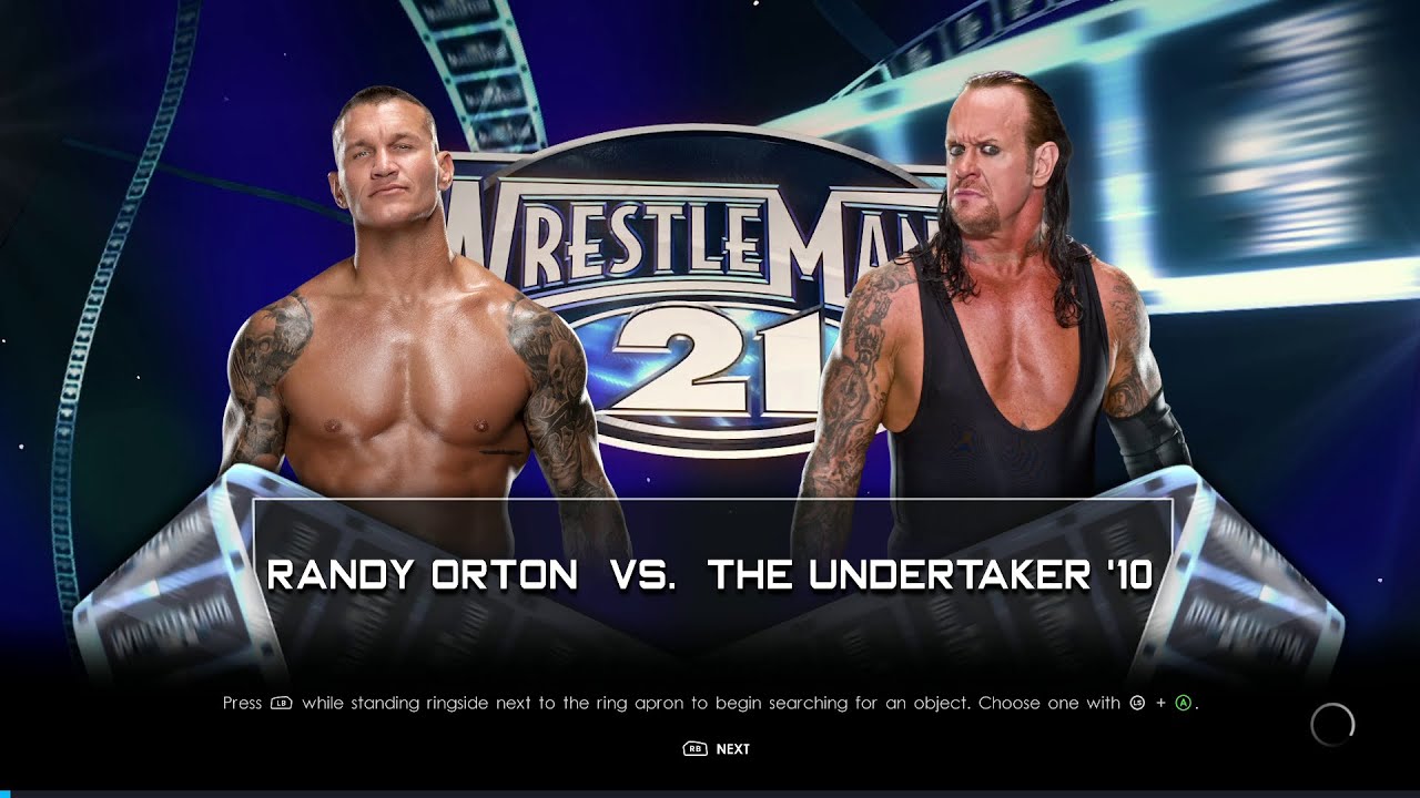 WWE 2K22 Randy Orton vs Undertaker