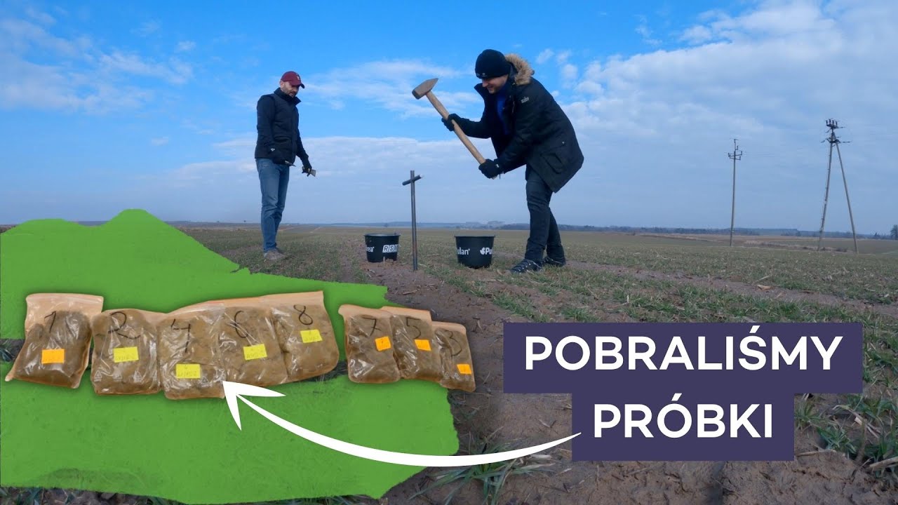 BADANIE AZOTU MINERALNEGO - POBIERAMY GLEBĘ U JARKA - #10 VLOG NNS