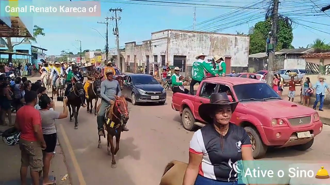 Cavalgada 2024 Alenquer (Pará) Calvagada topada.