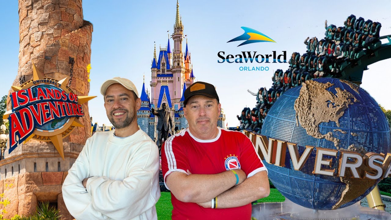 Todos los parques de ORLANDO en 1 dia! Disney, Universal, SeaWorld