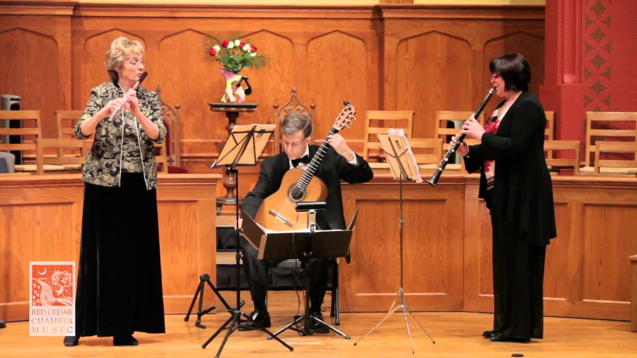 Joseph Kreutzer: Trio Op. 16 / Allegro resoluto – for flute, clarinet & guitar