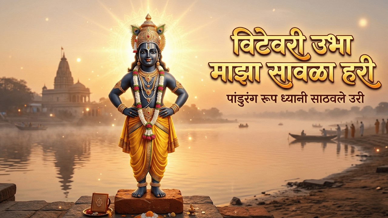 विटेवरी उभा माझा सावळा हरी | Panduranga Bhajan | Vithhalachi Gaani | Marathi Devotional Song |