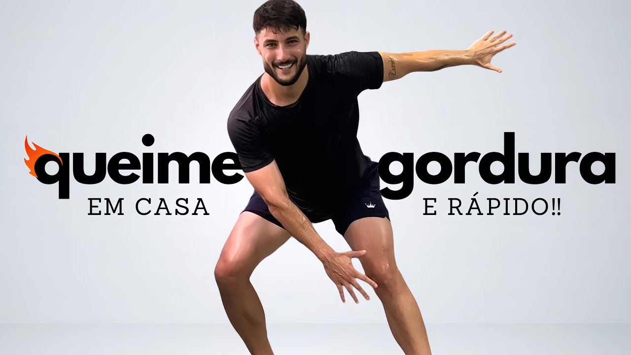 20 MIN Cardio HIIT - O GRANDE SEGREDO para Queima de Gordura 🤫