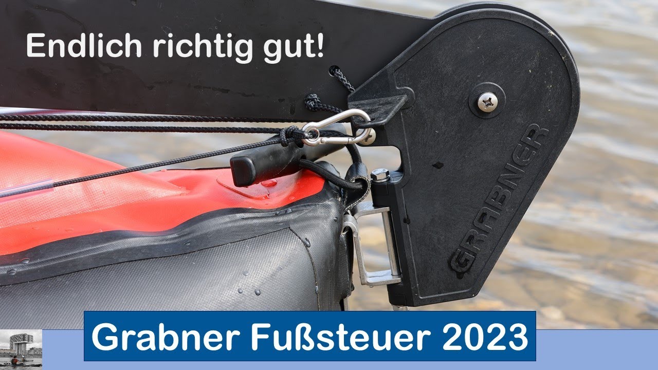 Grabner Fußsteuer 2023 - endlich gut!  I  Grabner rudder kit 2023 - good at last!
