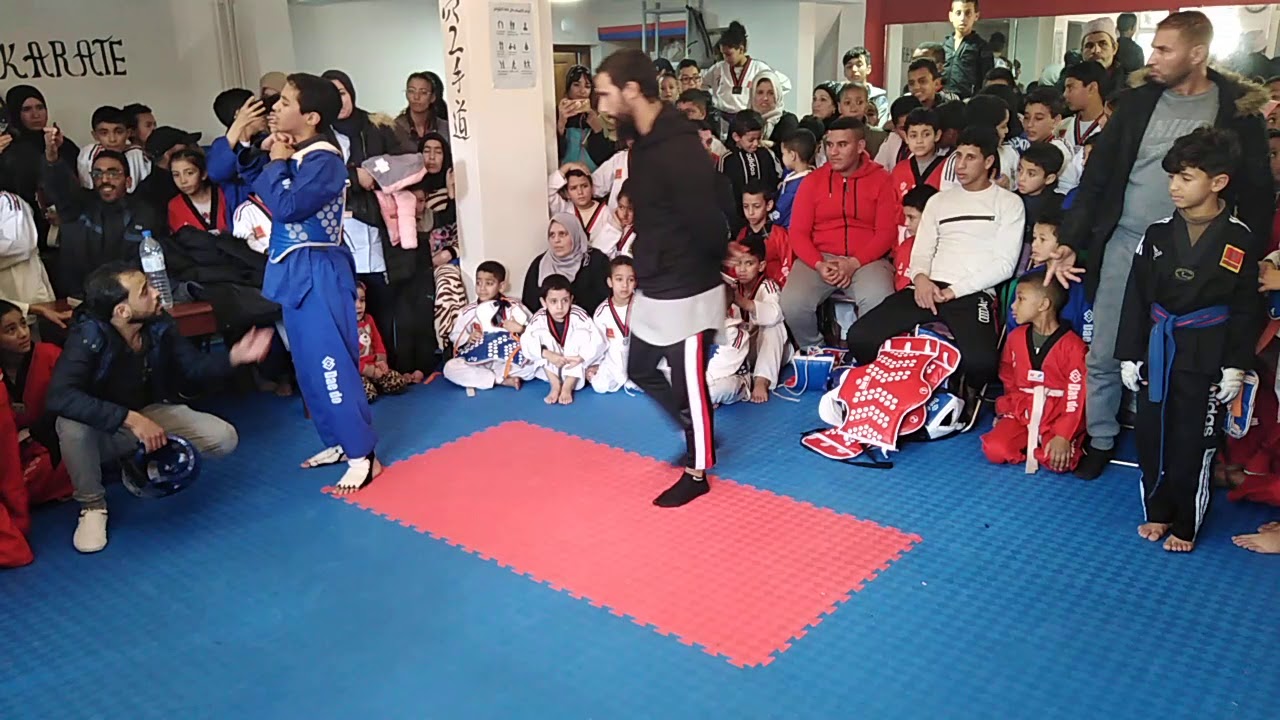أخطر ضربة قاضية 😱😱 في دوري التيكواندو TKO