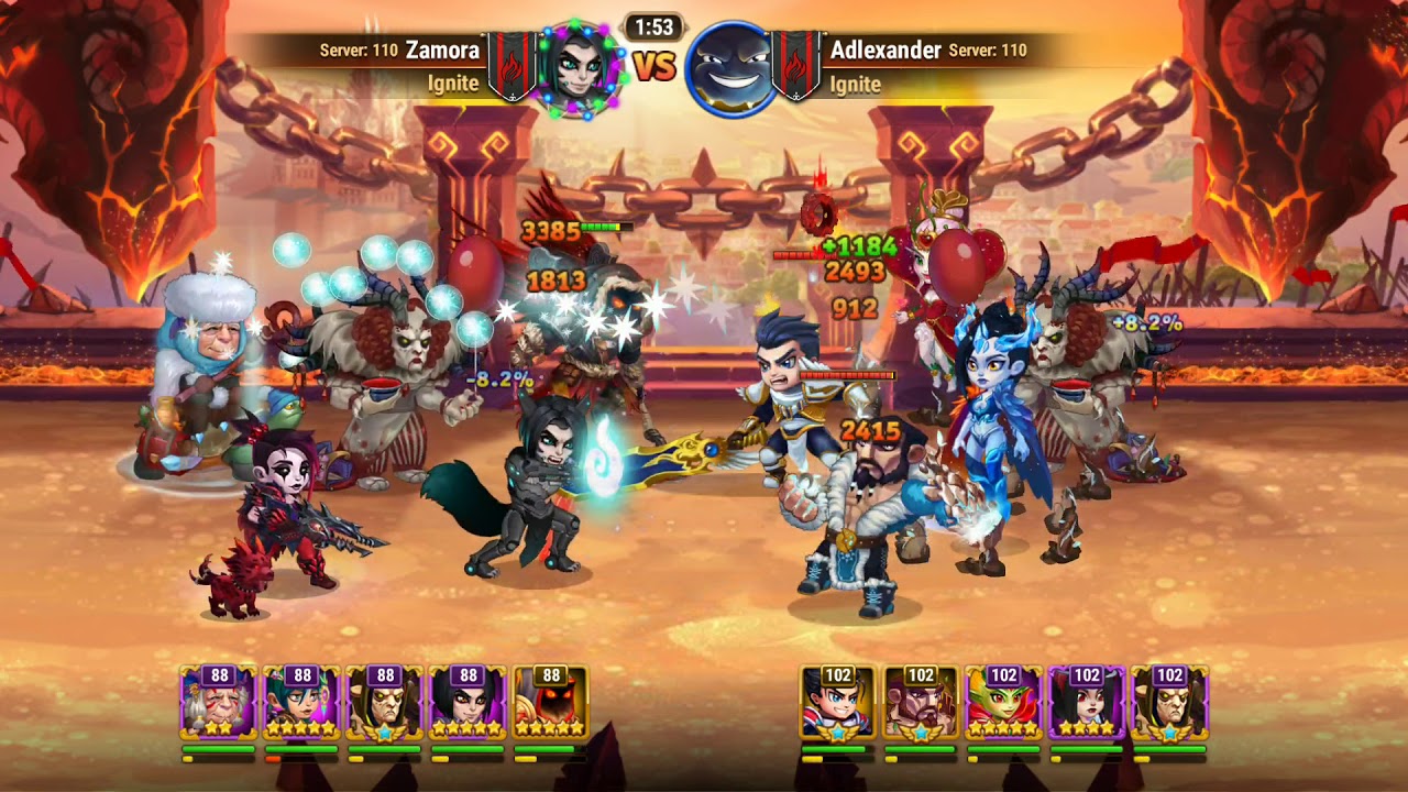 Hero wars the best mage in the game ! Satori 🦊