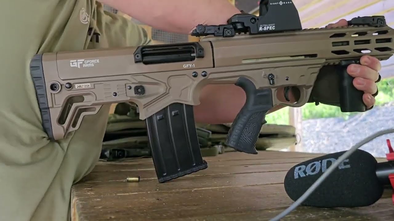 TESTING THE GFORCE ARMS 12G 20 ROUND DRUM MAG!