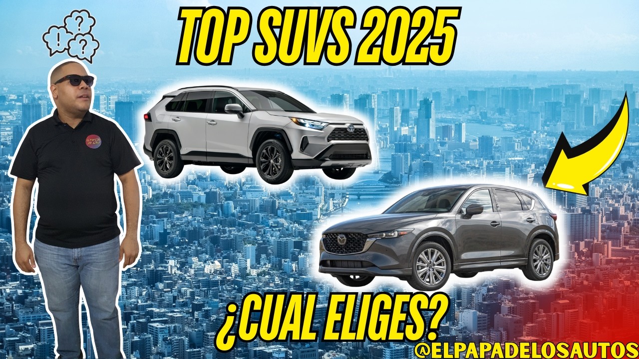 Top 5 SUVs mas confiables en 2025.