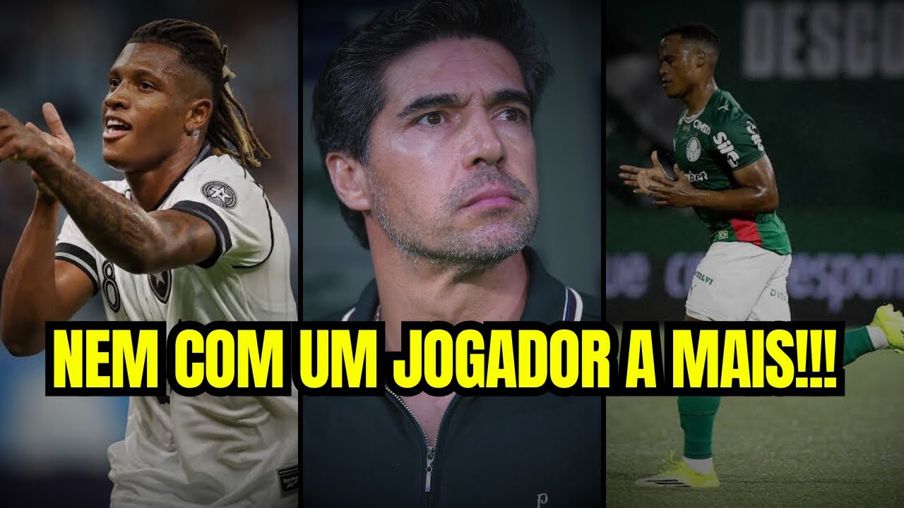 RIDÍCULO! Palmeiras NÃO FAZ o que Flamengo FEZ com BOTAFOGO e PASSA SUFOCO!