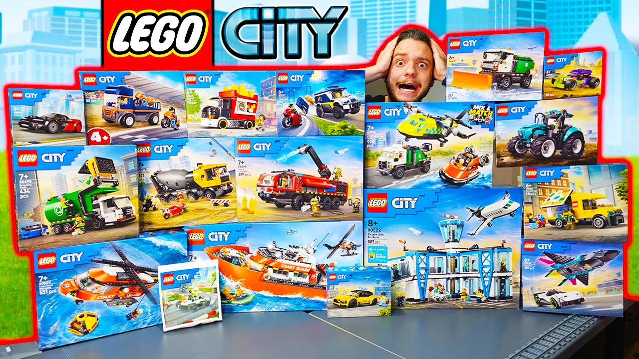 POSTAVIL JSEM 18 LEGO CITY SETŮ ROKU 2026! 🤯