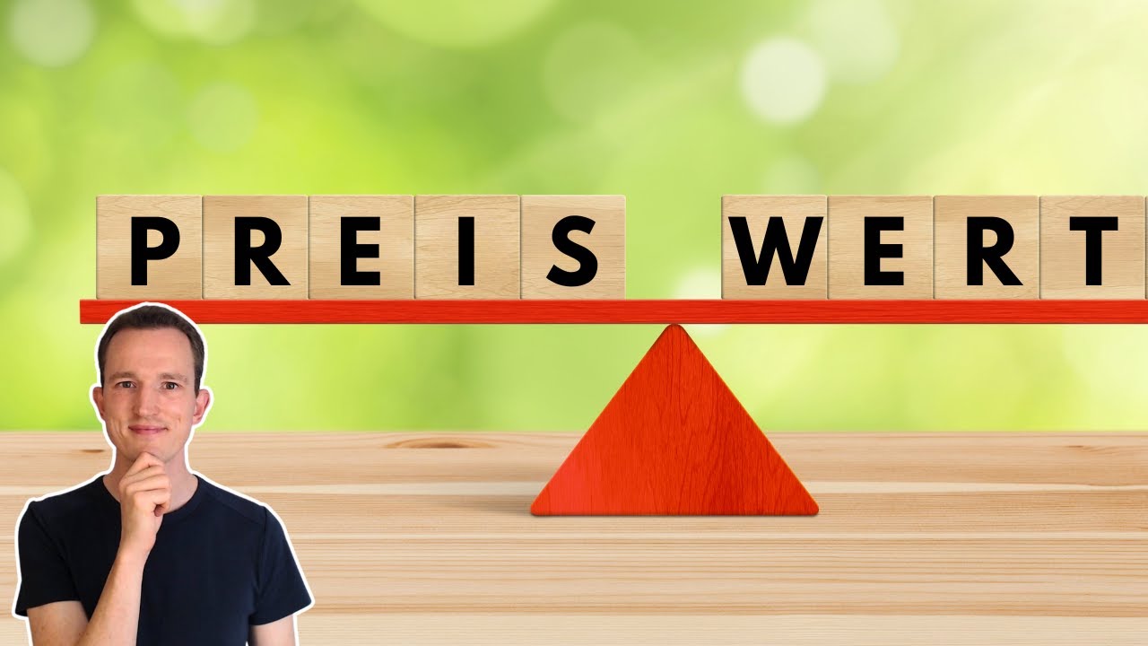Der Unterschied zwischen Preis und Wert 💶 🆚 🛢
