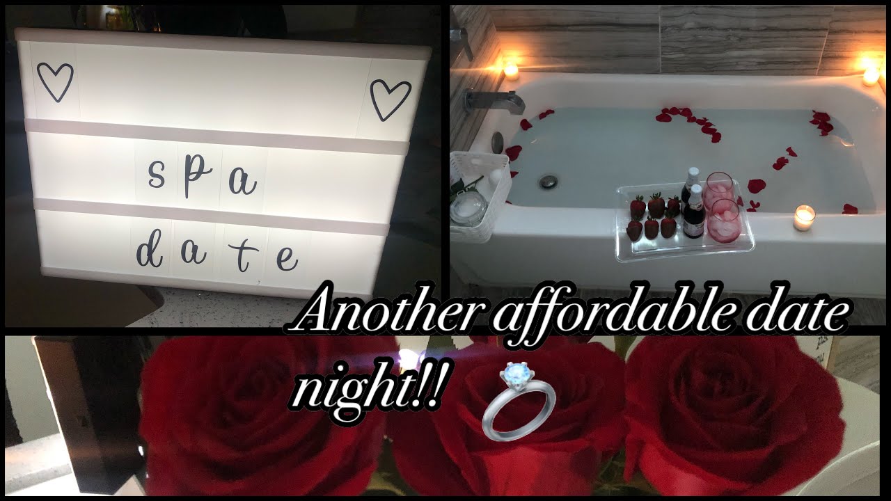 Romantic Spa date | Super affordable date night idea!!| Dollar tree decor| 99cents store|