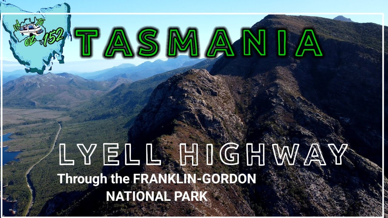 Шоссе TASMANIA'S-Lyell, через национальный парк Франклина-Гордона.