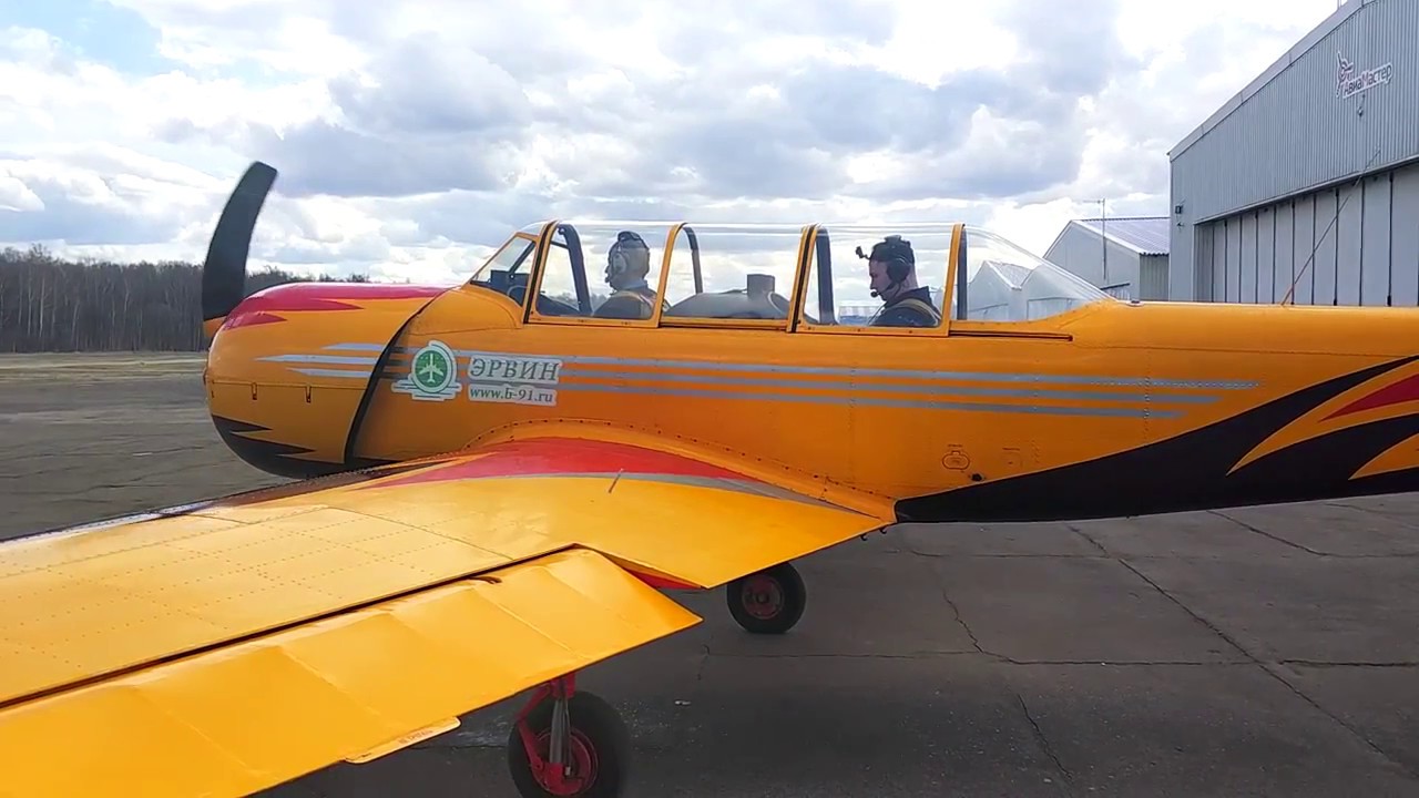 Yak-52 Sound Recording and Aerobatics
