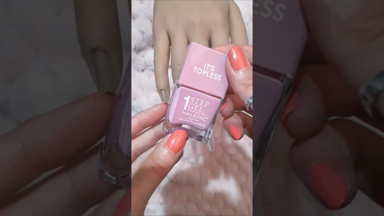 Nails Inc It's Topless 1 Step Gel Manicure - shade Miley