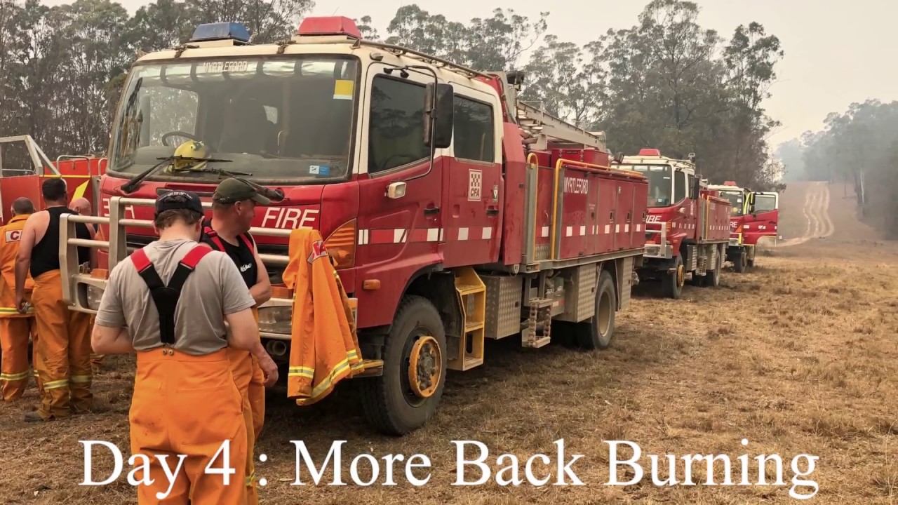 NSW deployment to Kempsey fire ground. 4K 60fps