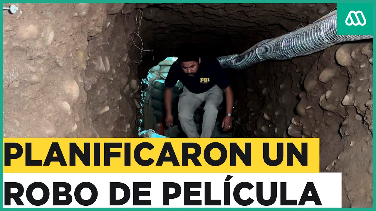 Delincuentes realizaron túnel de más de 15 metros en Rancagua para robar bóveda de dinero