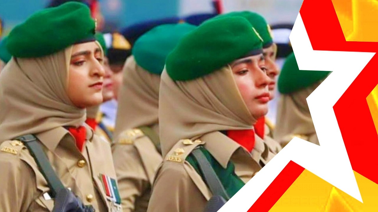 ЖЕНСКИЕ ВОЙСКА ПАКИСТАНА ★ Hamara Pakistan ★ WOMEN'S TROOPS OF PAKISTAN ★ Military Parade #armysong
