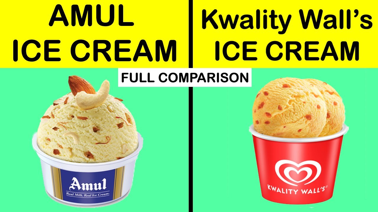 Amul ice cream vs Kwality walls Full Company Comparison UNBIASED in Hindi 2021