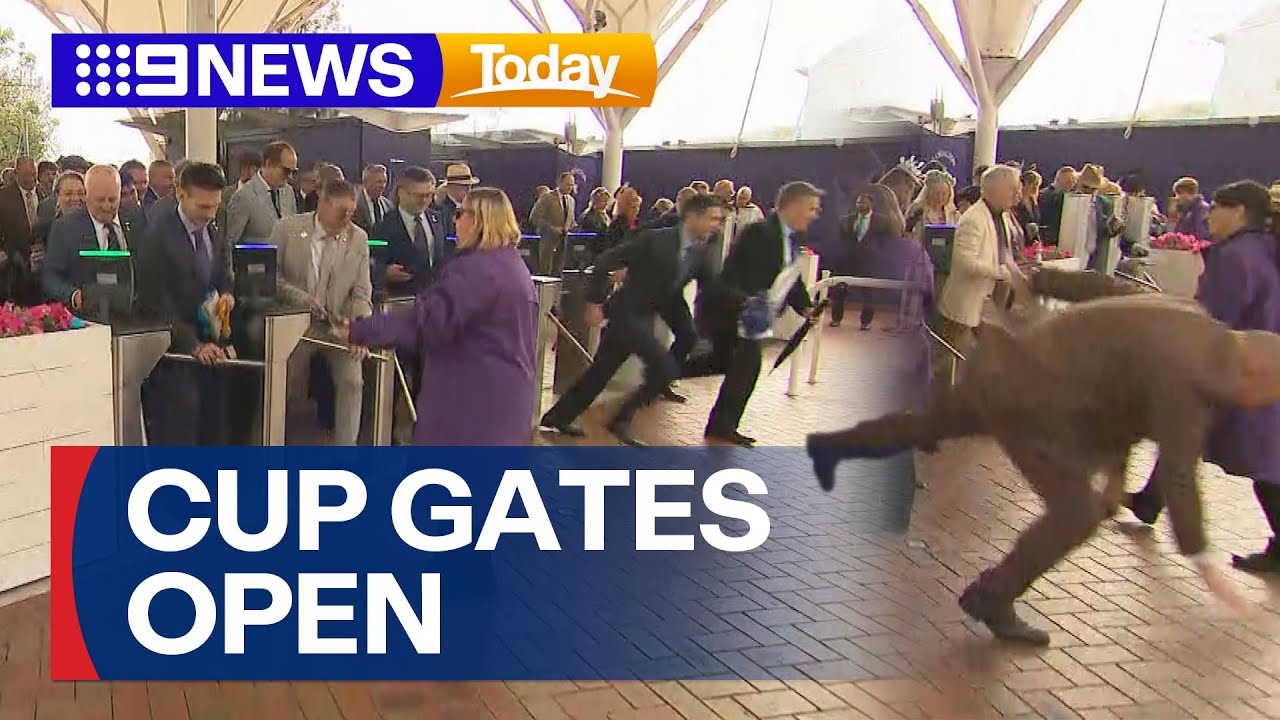 Gates open for the Lexus Melbourne Cup 2025 | 9 News Australia