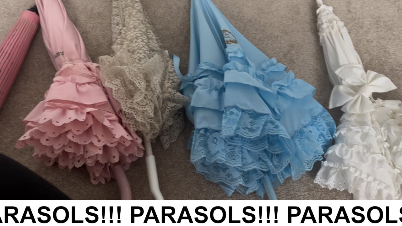 Unboxing a New Parasol and Going Over My Current Collection