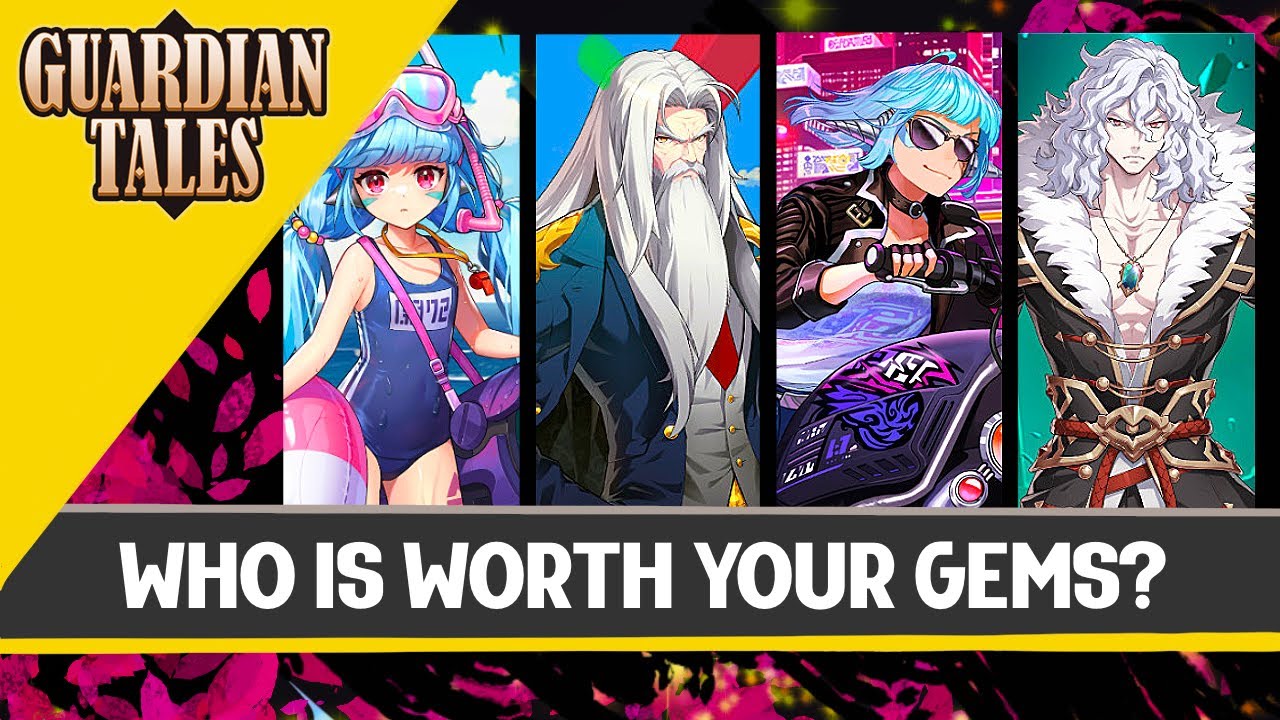 Guardian Tales KAMAEL BANNER! WHO IS WORTH YOUR GEMS? With Claude, MK2 & Little Android AA72 💦!