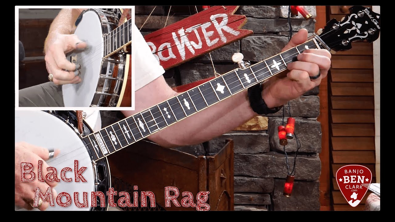 Black Mountain Rag в C для банджо!