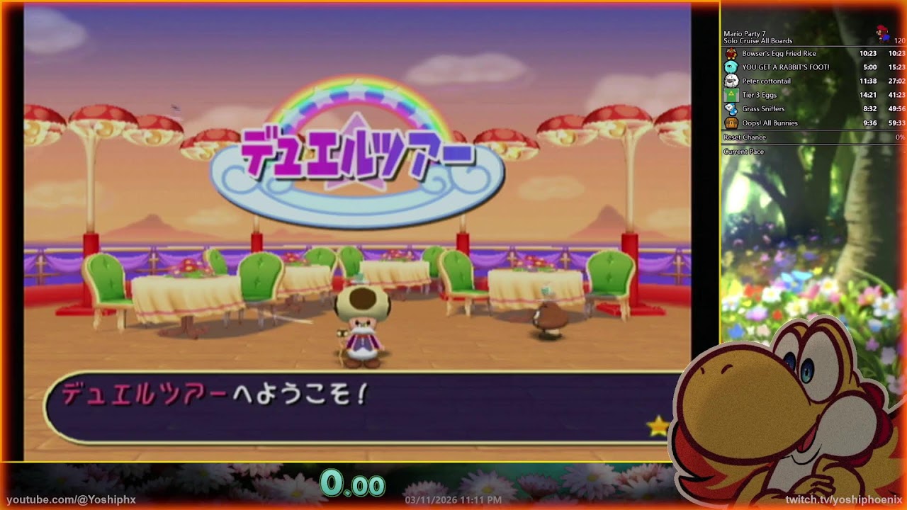 【YoshiPhoenix】Mario Party 7 SPEEDRUNS - WR Attempts!