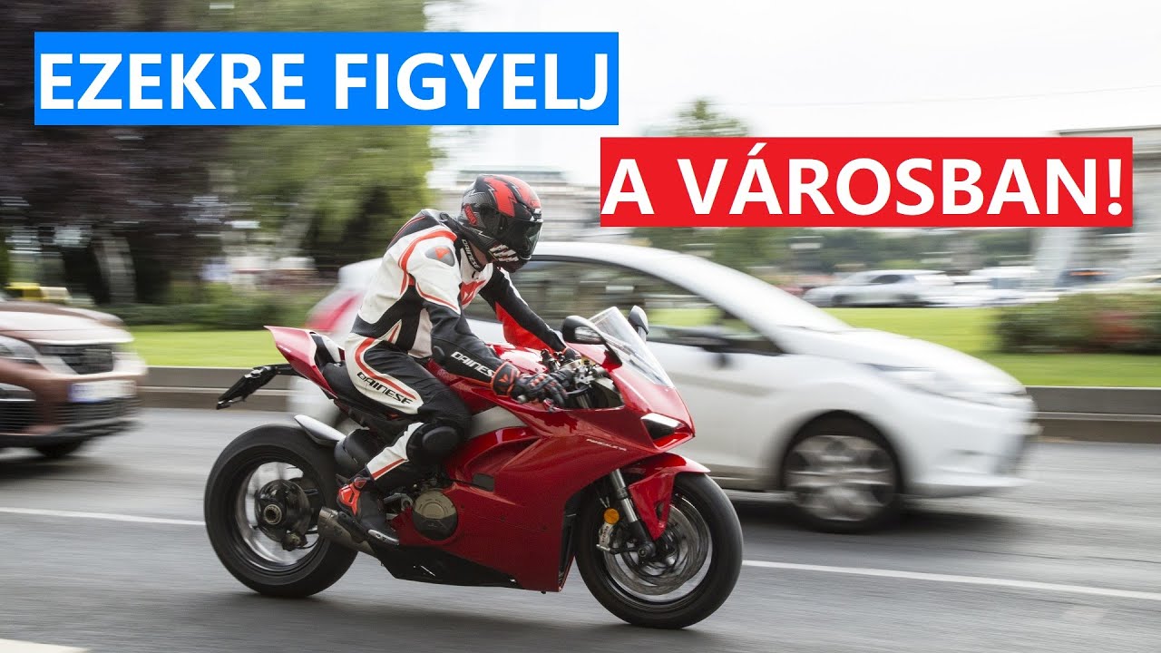 Motoros szezonkezdésről őszintén - Ezekre figyelj a városban!
