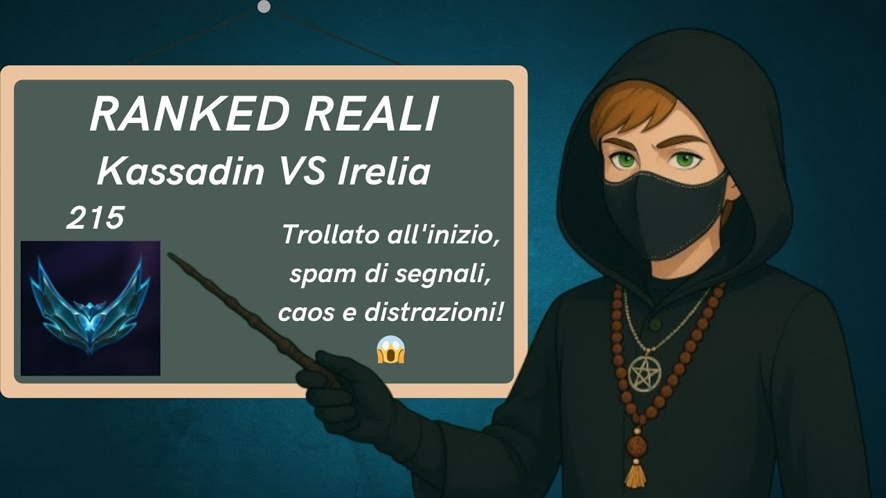 Kassadin Mid VS Irelia - Ranked reali - Platino (Parte 215)