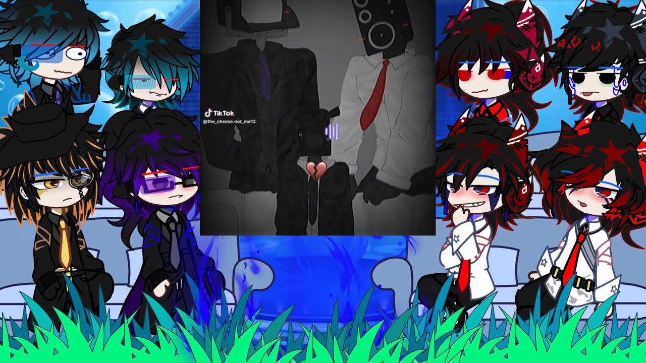 Skibidi Toilet reacts to…[•P8•][My Au//Do Not Repost//No Copy Occ//Ships//By:me]#skibiditoilet