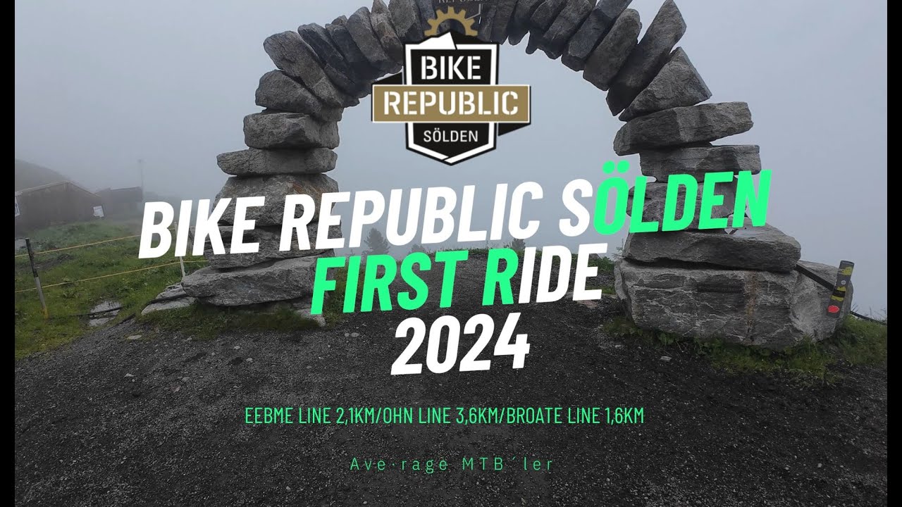 Sölden Erste Abfahrt 2024 / EEBME LINE / OHNE LINE / BROATE LINE