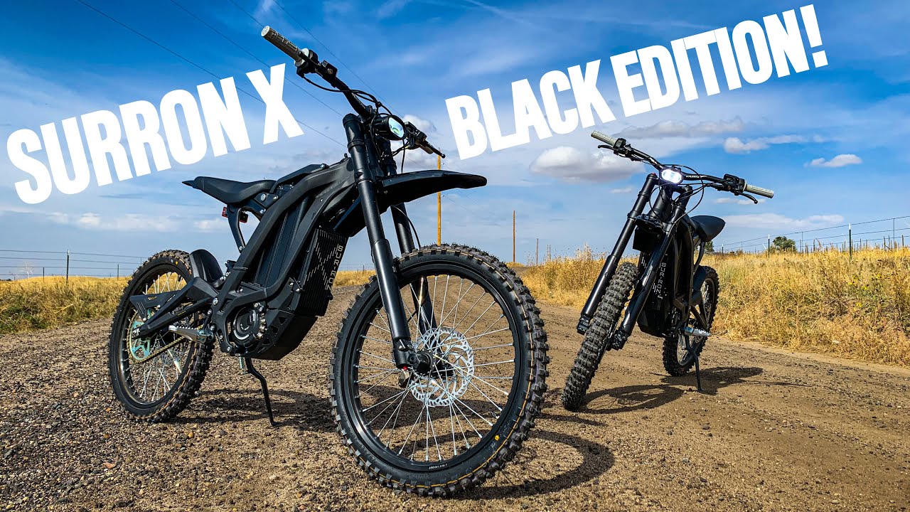SUR RON X BLACK EDITION! | Unboxing / Set up / First ride...