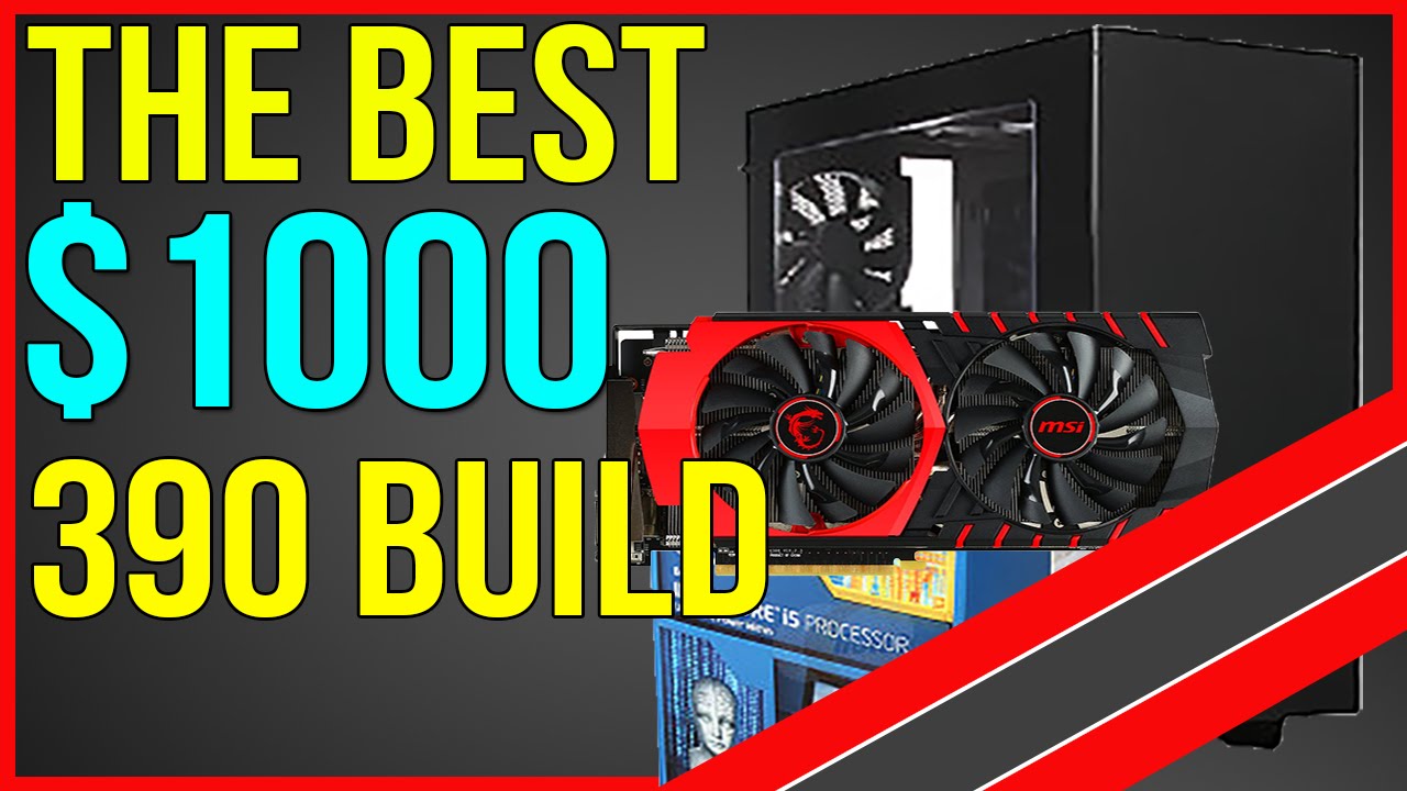 The BEST $1000 Gaming PC Build Runs Witcher 3, GTA V at 1080/1440p!