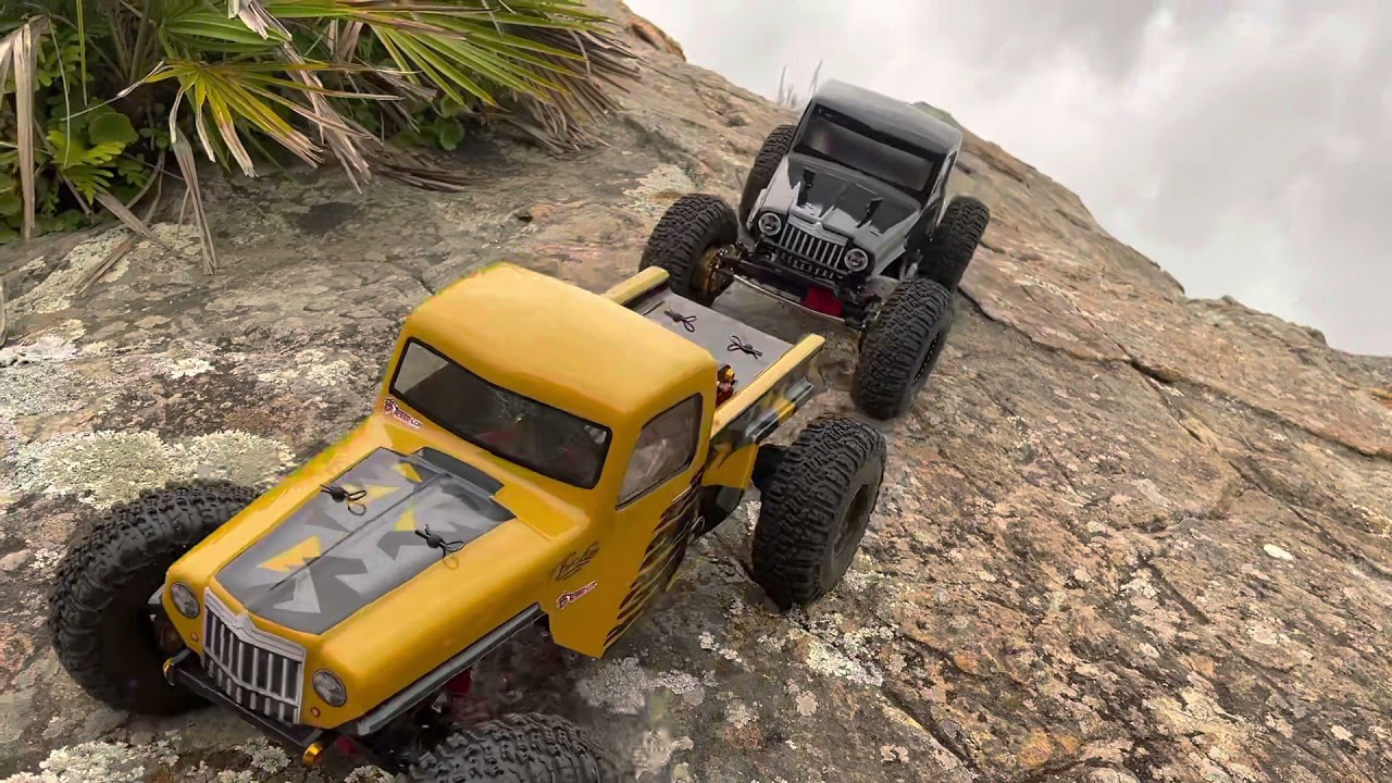 Ruta crawler// CREEP ROCK// Gspeed chasis v3//PROLINE TRENCHER//JCONCEPTS BODY //trx4 Defender