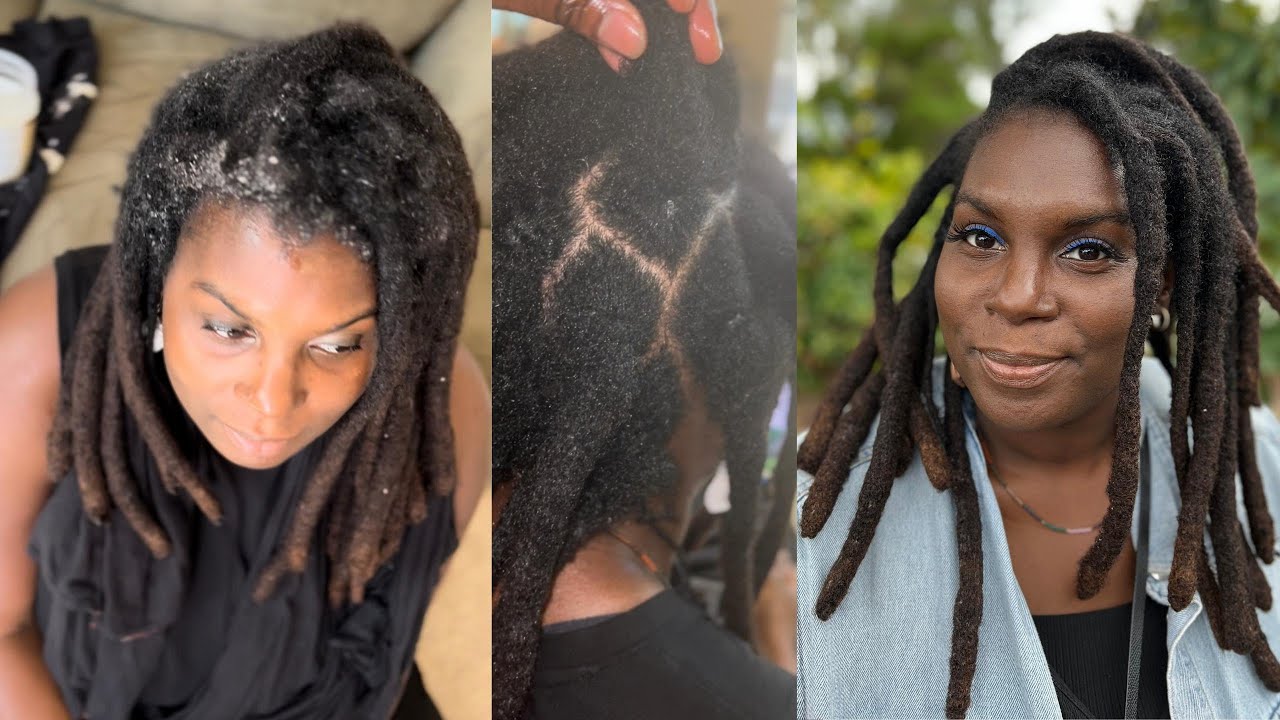 Thick Loc Maintenance | Diamond Parts | Crochet Needle Hook