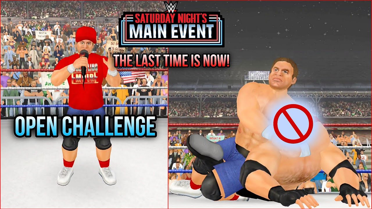 John Cena's final match (Open Challenge) SNME | Wrestling Empire